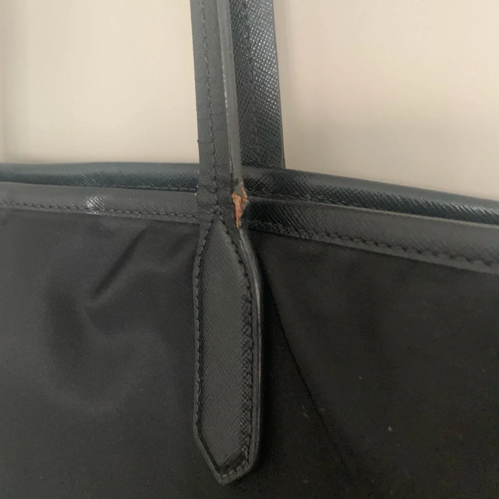 Prada black nylon tote with dust bag - Picture 8 of 16
